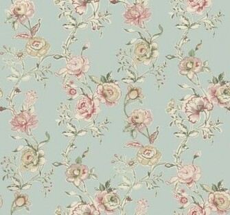 Tags Background Floral Vintage Blue Duck Egg Pink Background