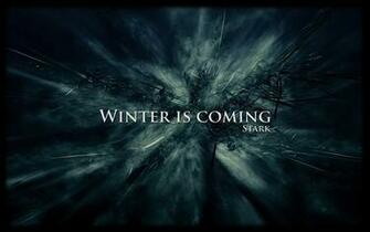 Winter Is Coming House Stark Houses Wallpaper Desktop