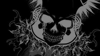 Tribal Gear Wallpaper Black