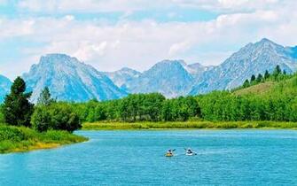 Wallpaper Snake River In Grand Teton National Park