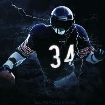 Walter Payton Wallpaper By Bengaldesigns Bengalbro