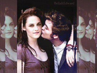 Bella Edward Cullen Twilight Series Wallpaper