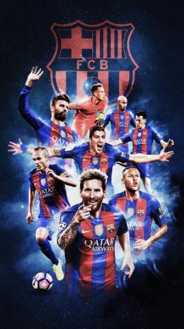 Barcelona Team Wallpaper On
