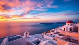Santorini Wallpaper