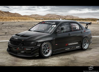 Awesome Mitsubishi Lancer Evolution Ix Wallpaper