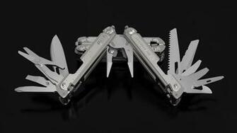 Leatherman P4 4k 3d Rendered Wallpaper