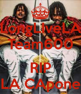 Longlivela Team600 Rip La Capone Keep Calm And Carry On Image