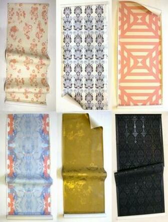 Flat Vernacular Wall Paper Walls Paint