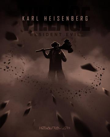 Karl Heisenberg Artwork R Residentevilvillage