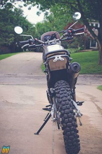 Yamaha Xt225 With Rear Fender Removed Christy