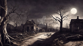 Wallpaper Dystopia By Buffedart