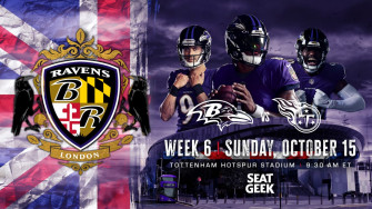 Ravens Will Travel To London Face Titans