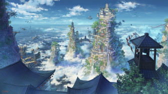 Anime City 4k Ultra HD Wallpaper By