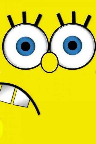 Yellow Spongebob Characters Wallpaper