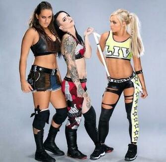 Sarah Logan Ruby Riot And Liv Morgan Wwe Women Evolution