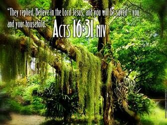 They Replied Believe In The Lord Jesus And You Will Be Saved