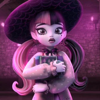 Draculaura In Monster High Art