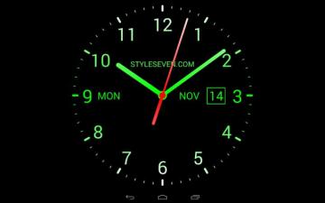 Working Clock Wallpaper On