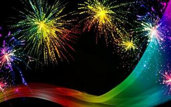 Rainbow Firework Wallpaper High Resolution Amazing