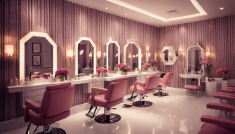 Beauty Salon Wallpaper