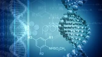 Dna Wallpaper High Resolution Background Black
