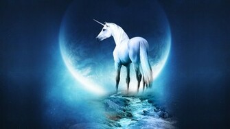 Fantasy Unicorns Wallpaper Artwork