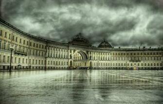 Wallpaper HDr Peter Museum Rain Saint Petersburg The
