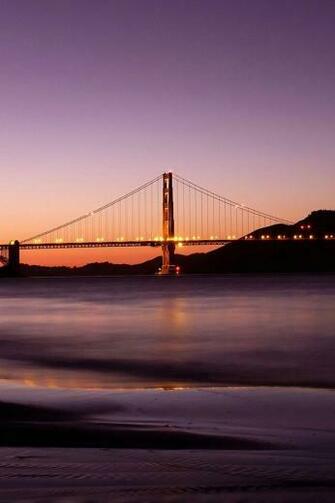San Francisco Bridge Landscape iPhone Wallpaper