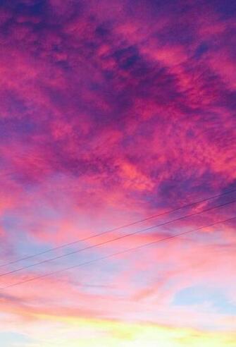Beautiful iPhone Ombre Pink Sky Wallpaper Image
