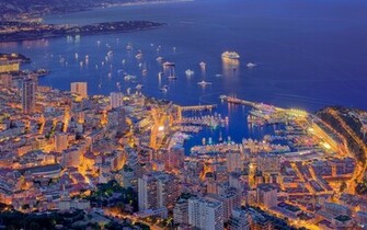 Monaco Landscape Computer Wallpaper Desktop Background
