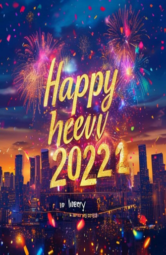 Happy New Year HD Wallpaper