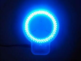 Blue Led Wallpaper Lights