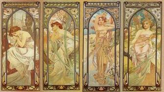 Mucha Wallpaper