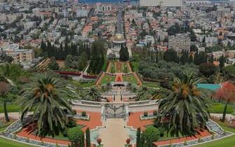 Haifa Israel Wallpaper Stock Photos