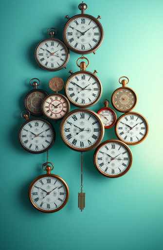 Time Zone Clock Wallpaper