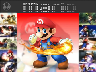 Smash Bros Mario Wallpaper By Zetahs