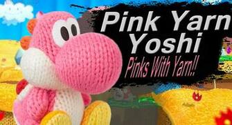 Pink Yarn Yoshi Ssb4 Request By Elemental Aura