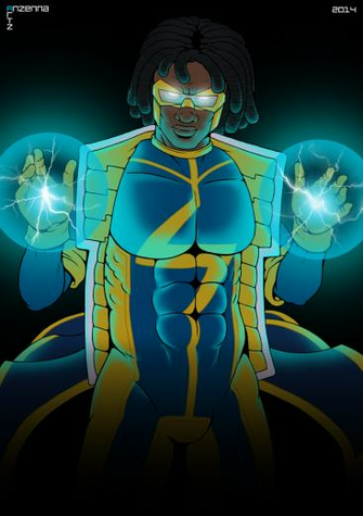 Static Shock By Anzennaartz