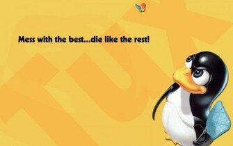 Tux Linux Wallpaper