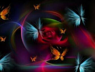 Colorful Butterflies Wallpaper