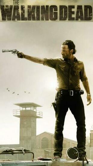 The Walking Dead iPhone Wallpaper