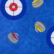 Curling Fabric Wallpaper Gift Wrap Spoonflower