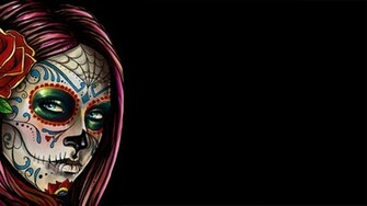 Sugar Skull Computer Wallpaper Desktop Background Id