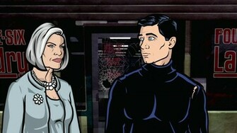 Sterling Archer Tv Malory Wallpaper