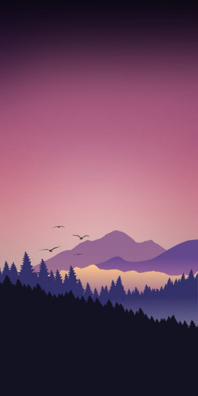 Abstract Landscape Wallpaper