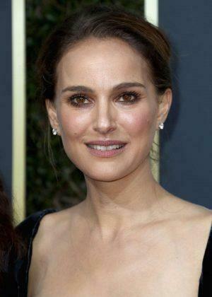Natalie Portman Golden Globe Awards In Beverly Hills