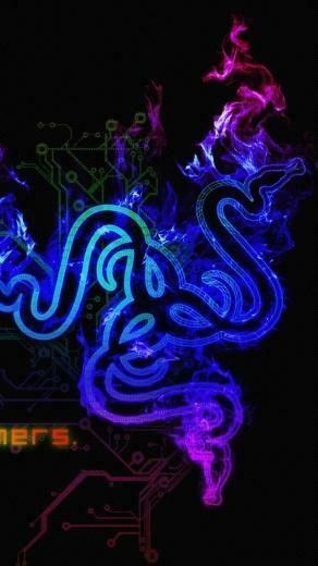 Abstract Multicolor Razer Wallpaper