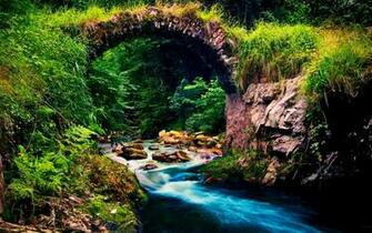 Old Stone Bridge Wallpaper
