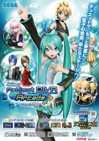 Segaworld Hatsune Miku Project Diva Wallpaper