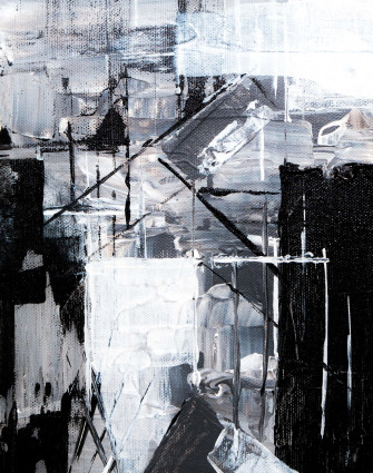 Detailed Black And White Drawing Wallpaper